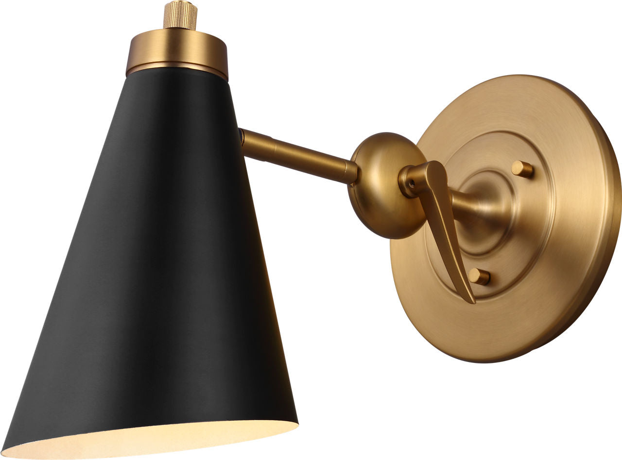 Signoret Task Sconce Burnished Brass