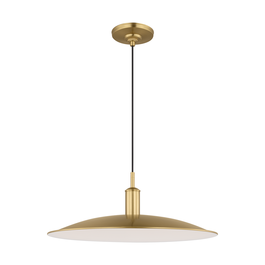 Dash Medium Pendant Burnished Brass Bulbs Inc