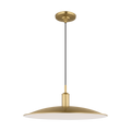 Dash Medium Pendant Burnished Brass Bulbs Inc
