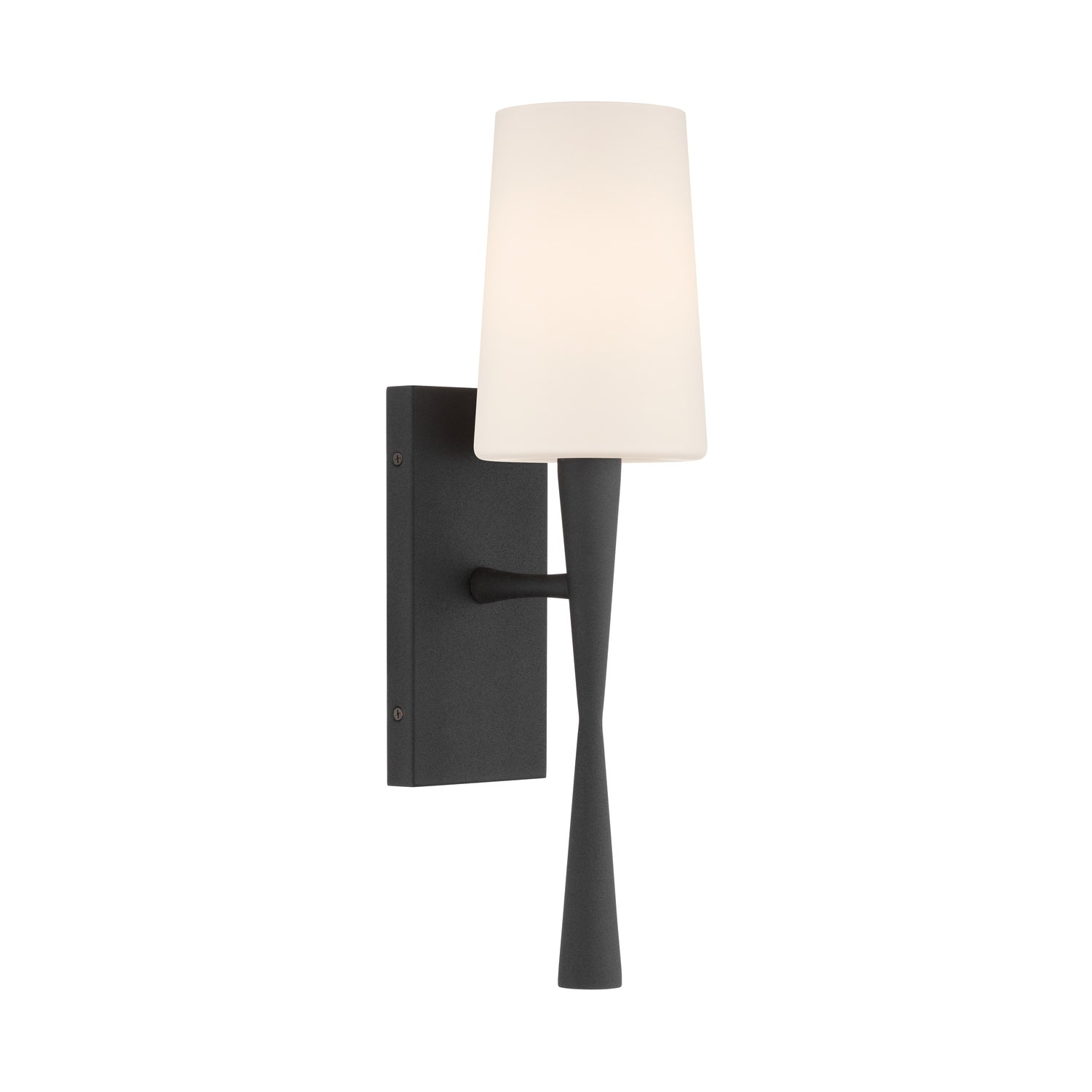 Trenton 5'' Black Forged Sconce
