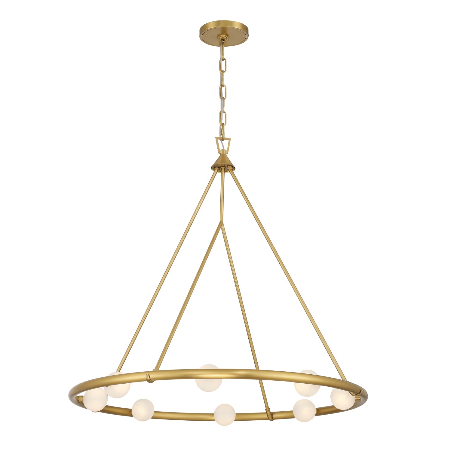 Terrell 29.5'' LED Luxe Gold Chandelier