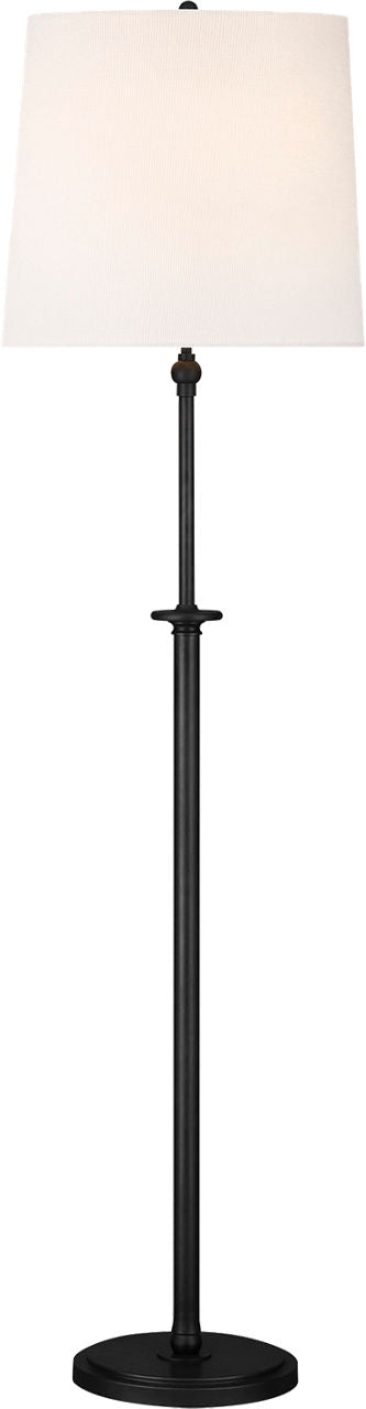 Capri Floor Lamp | Aged Iron Bulbs Included