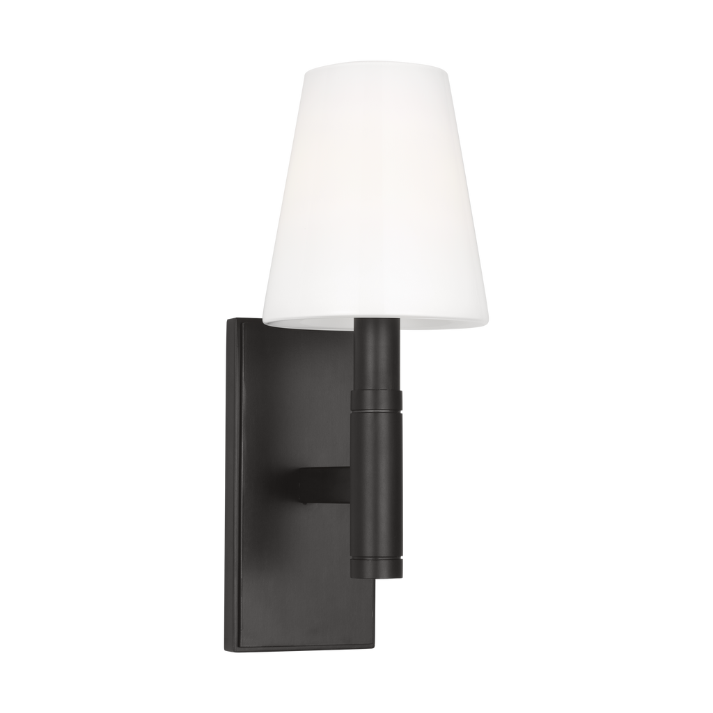 Beckham Classic Rectangular Sconce | Aged Iron