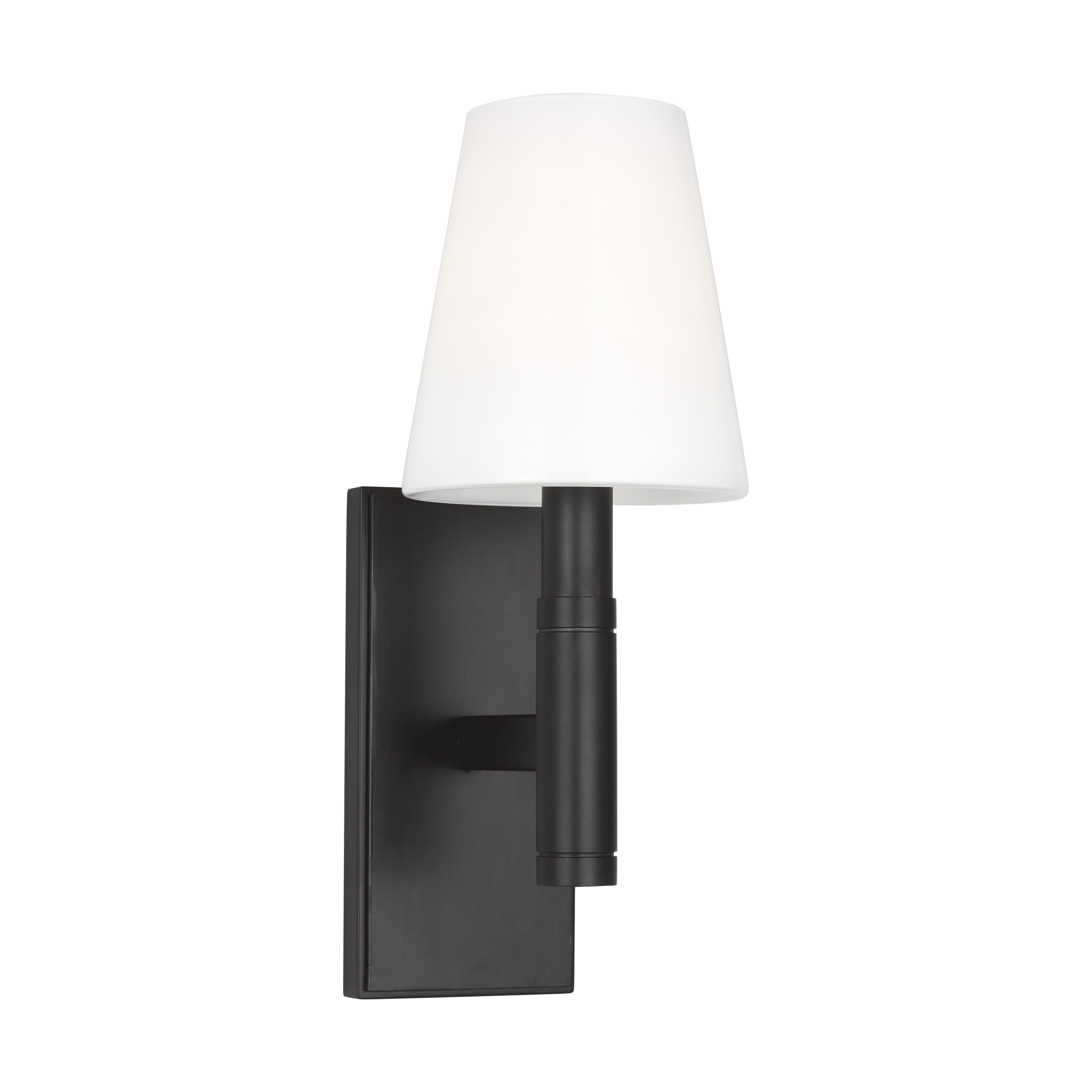 Beckham Classic Rectangular Sconce | Aged Iron