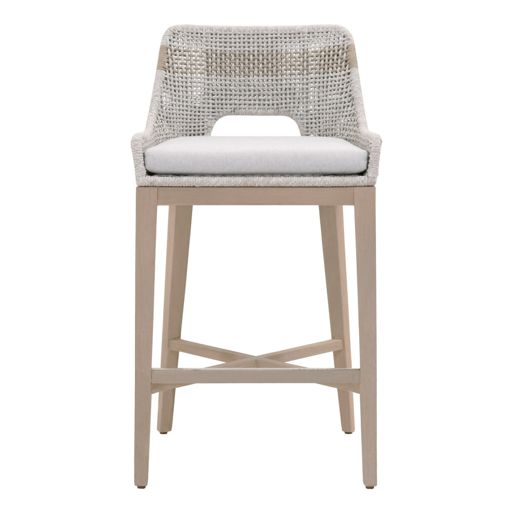 Tapestry Outdoor Barstool | Washed Ever Teak