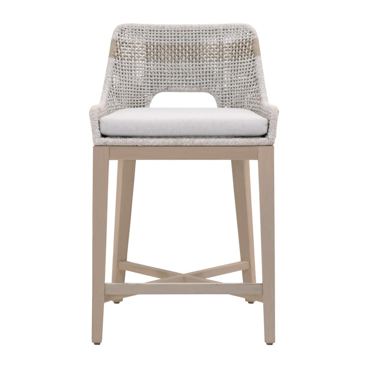 Tapestry Outdoor Counter Stool | Washed Ever Teak
