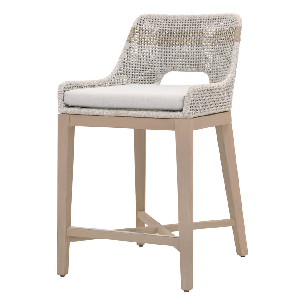 Tapestry Outdoor Counter Stool | Washed Ever Teak