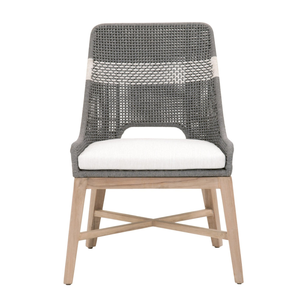 Tapestry Outdoor Dining Chair, Set of 2 | Gray Teak