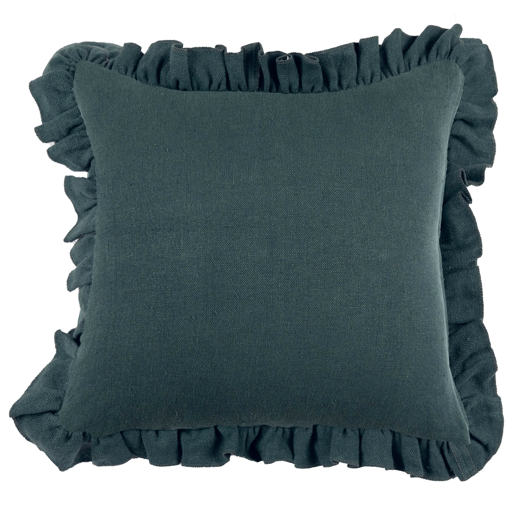 Anika Solid Teal Pillow