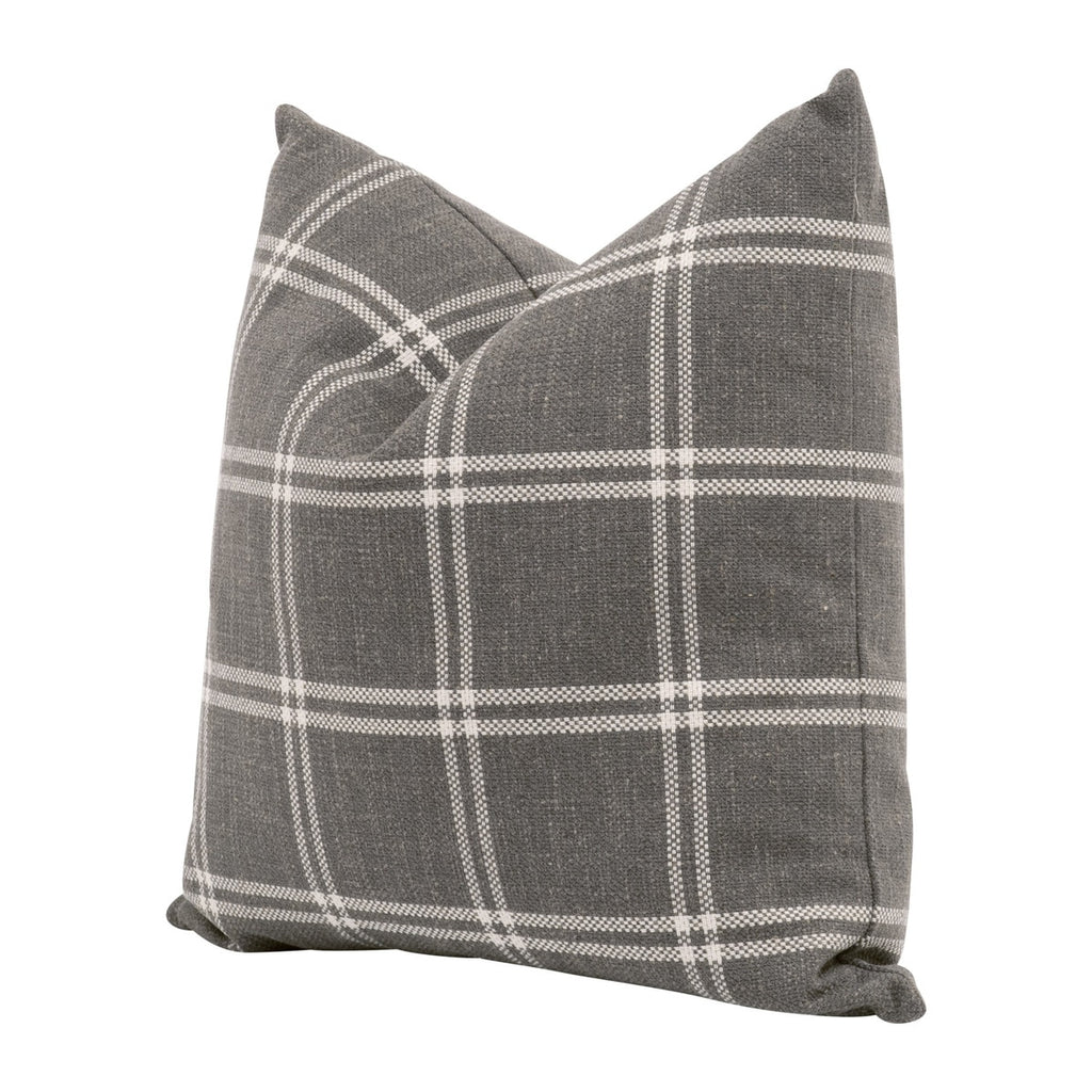The Basic 22" Essential Pillow, Set of 2 | Performance Walden Smoke