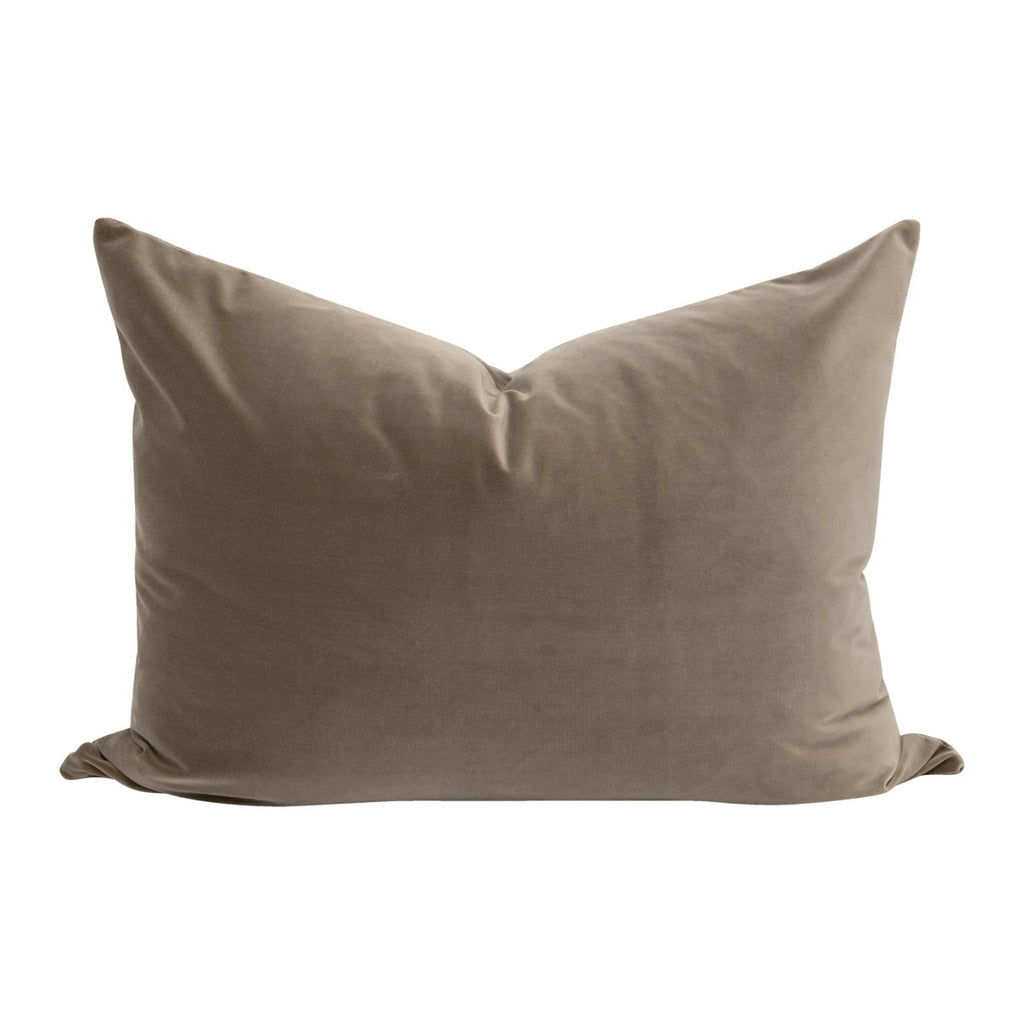 The Basic 34" Essential Dutch Pillow, Set of 2 | Caramel Velvet