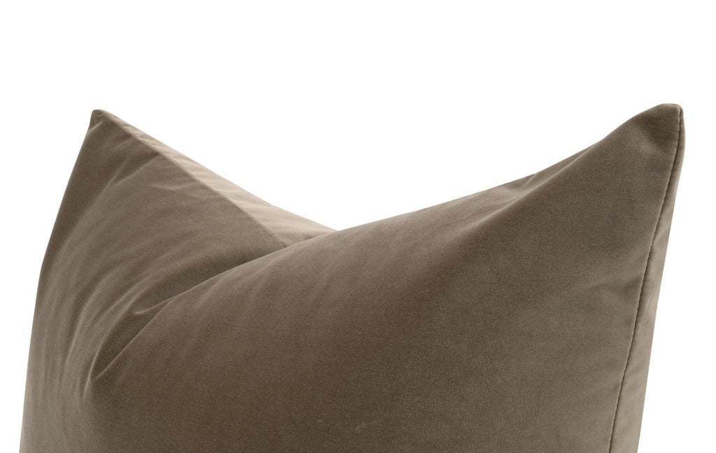 The Basic 34" Essential Dutch Pillow, Set of 2 | Caramel Velvet