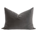 The Basic 34" Essential Dutch Pillow, Set of 2 | Dark Dove Velvet