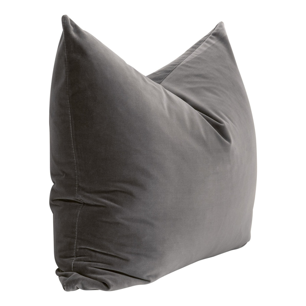 The Basic 34" Essential Dutch Pillow, Set of 2 | Dark Dove Velvet