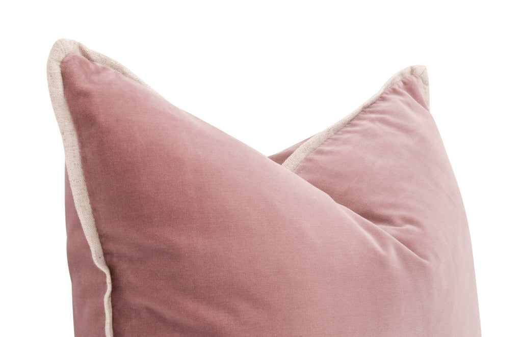 The Not So Basic 20" Essential Pillow, Set of 2 | Petal Velvet