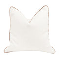 The Not So Basic 22" Essential Pillow, Set of 2 | LiveSmart Boucle Snow