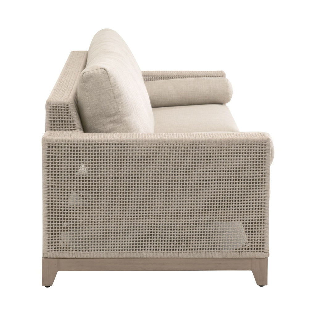 Tropez Outdoor 90" Sofa | Washed Ever Teak
