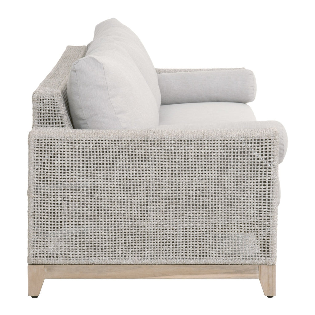 Tropez Outdoor 90" Sofa | Gray Teak