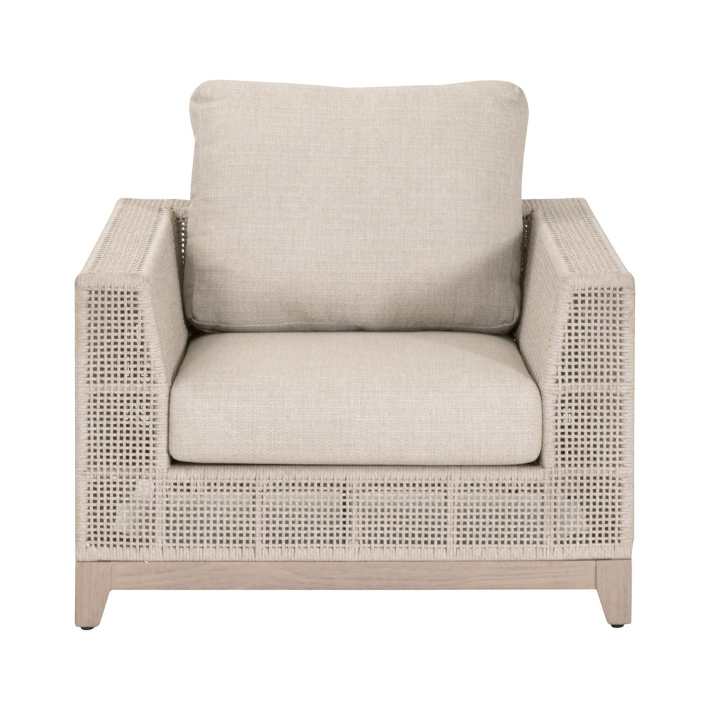Tropez Outdoor Sofa Chair | Washed Ever T eak