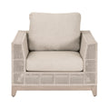 Tropez Outdoor Sofa Chair | Washed Ever T eak