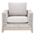Tropez Outdoor Sofa Chair | Gray Teak