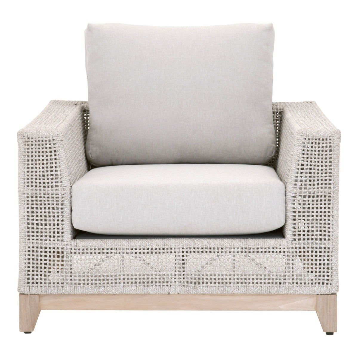 Tropez Outdoor Sofa Chair | Gray Teak