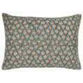 Tulsi Teal Coral Pillow