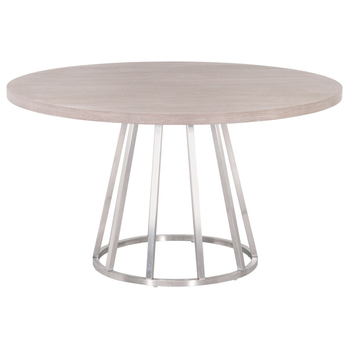 Turino 54" Round Dining Table Wood Top