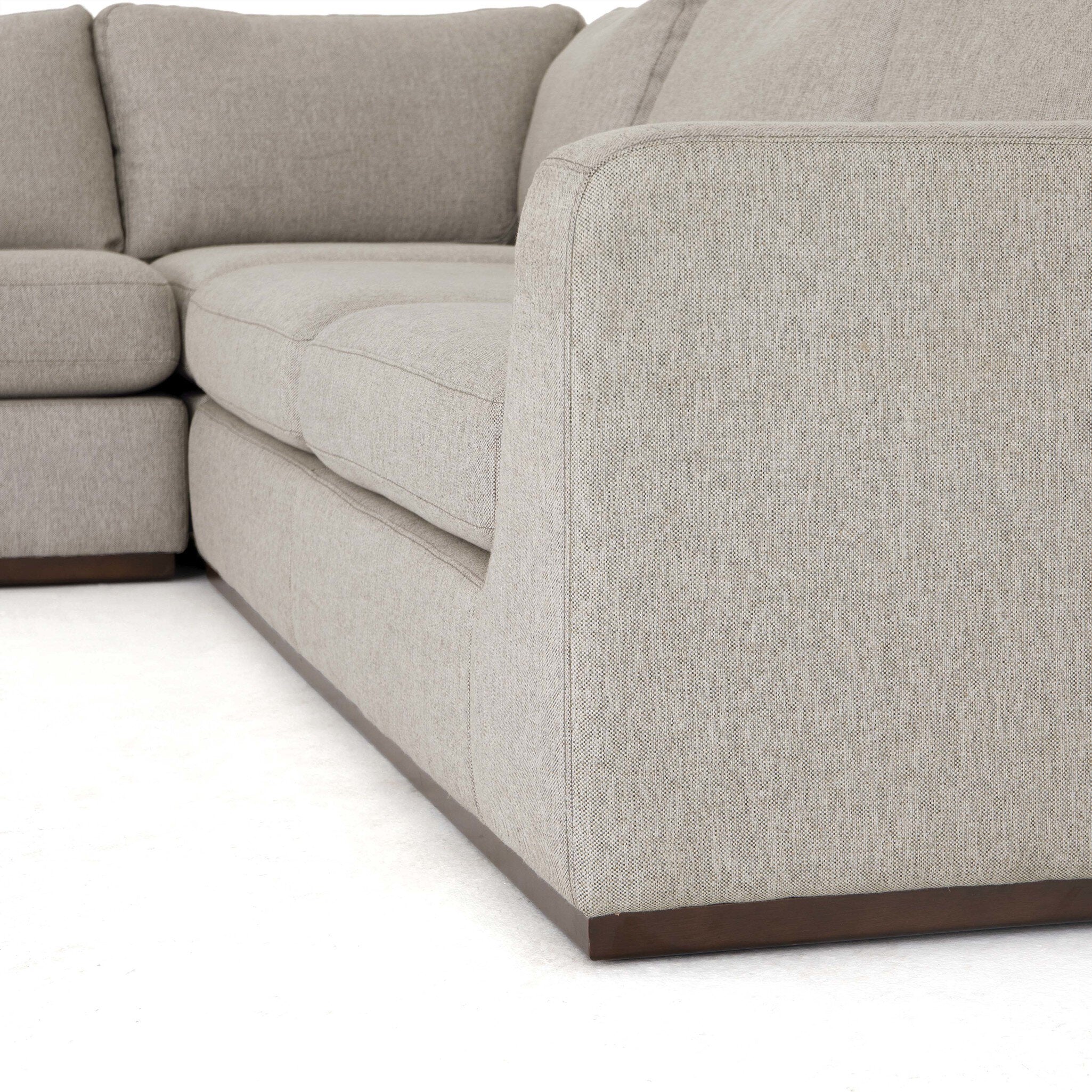 Colt 3-Piece Sectional - Aldred Silver