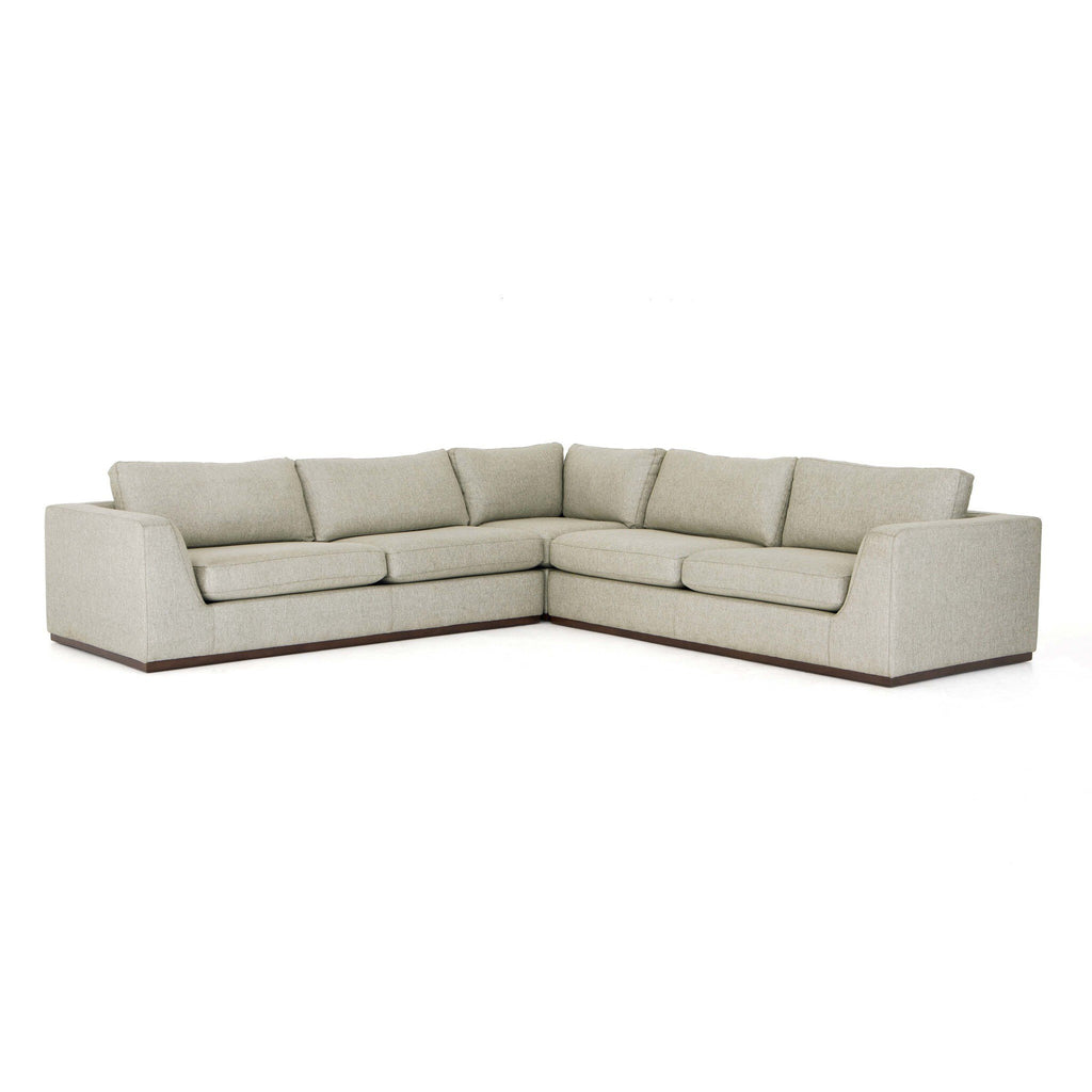 Colt 3-Piece Sectional - Aldred Silver