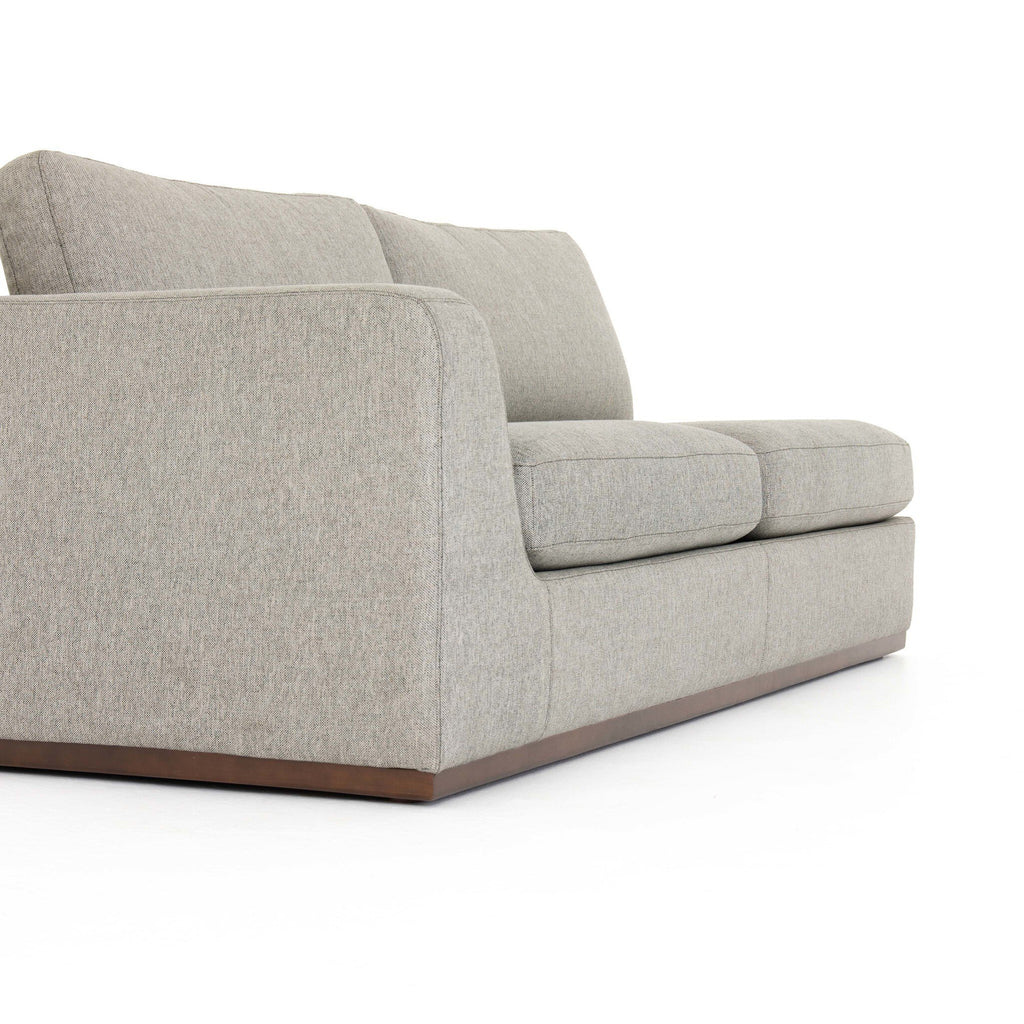 Colt 2-Piece Sectional - Aldred Silver | RAF