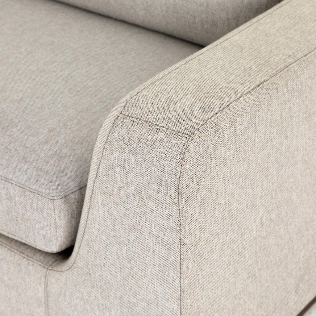 Colt 2-Piece Sectional - Aldred Silver | RAF