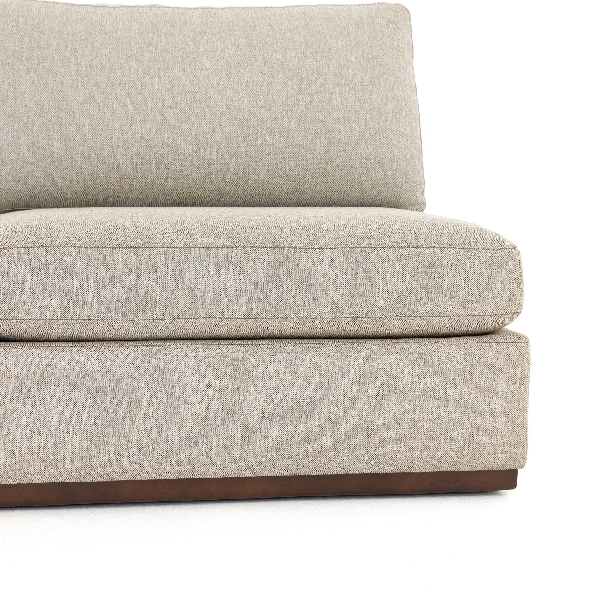 Colt 2-Piece Sectional - Aldred Silver | RAF