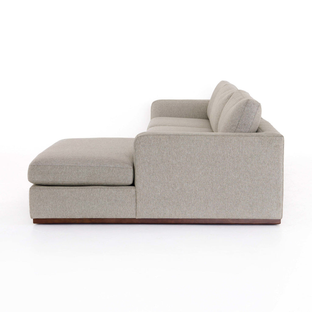 Colt 2-Piece Sectional - Aldred Silver | RAF