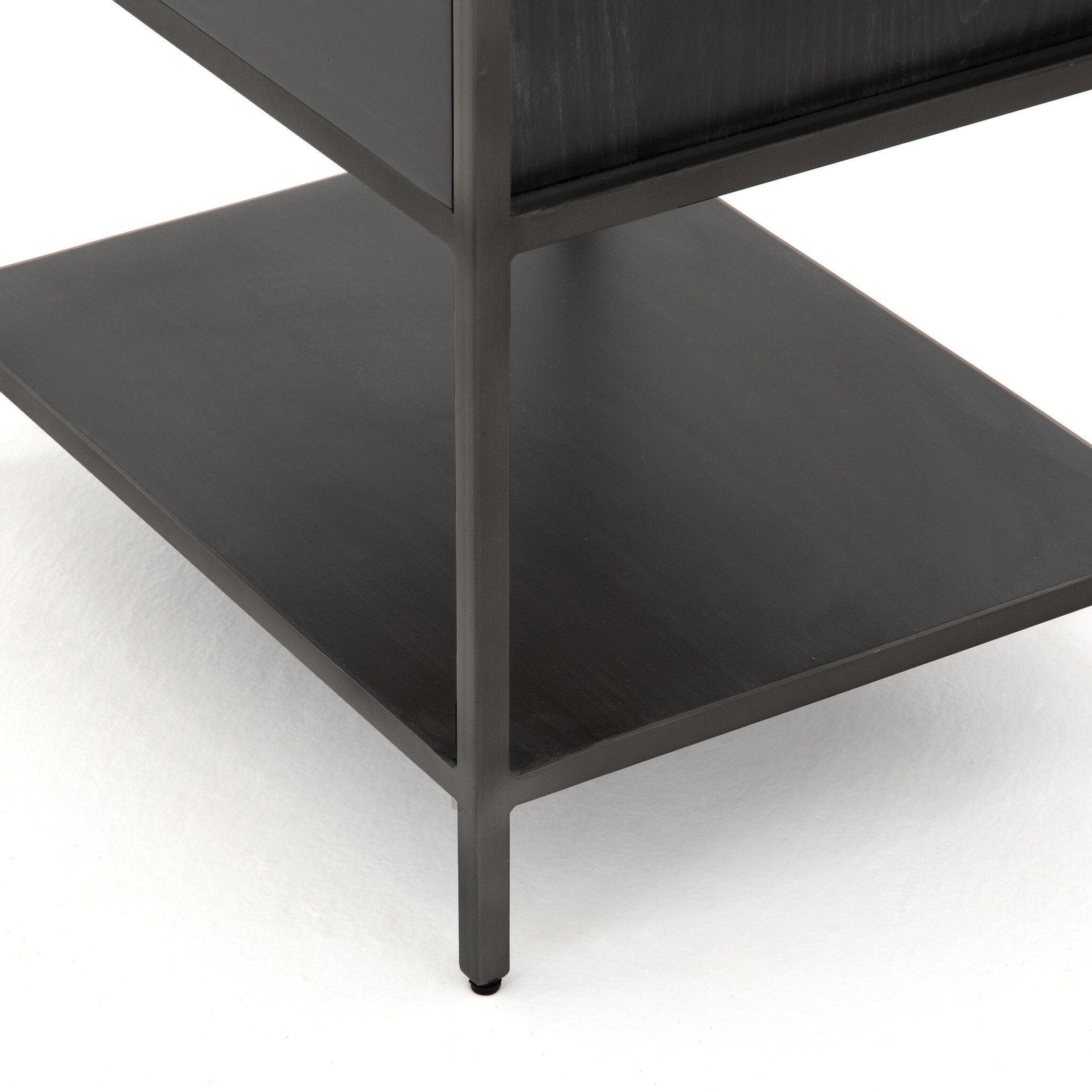 Trey Bookshelf | Black Wash Poplar