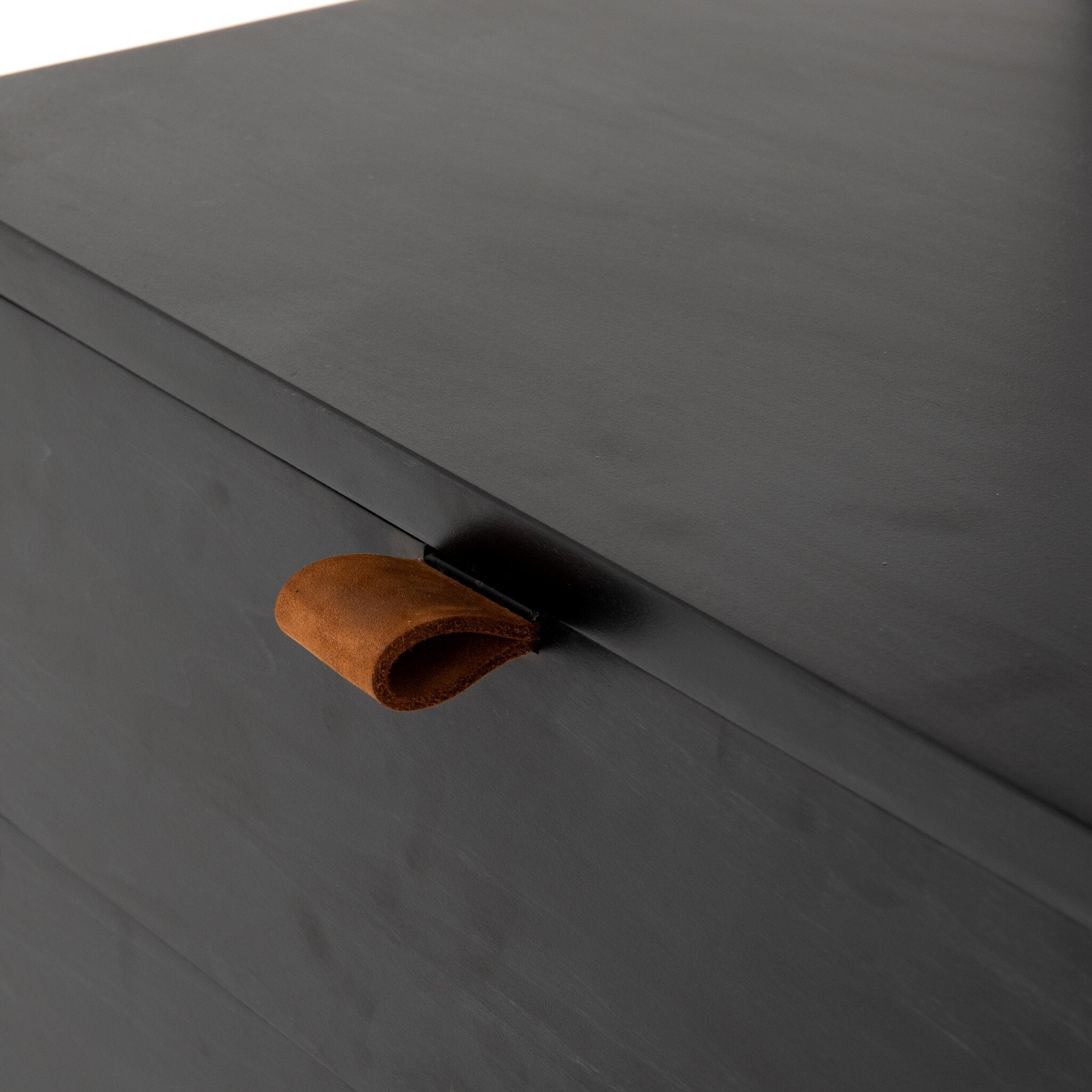Trey Bookshelf | Black Wash Poplar