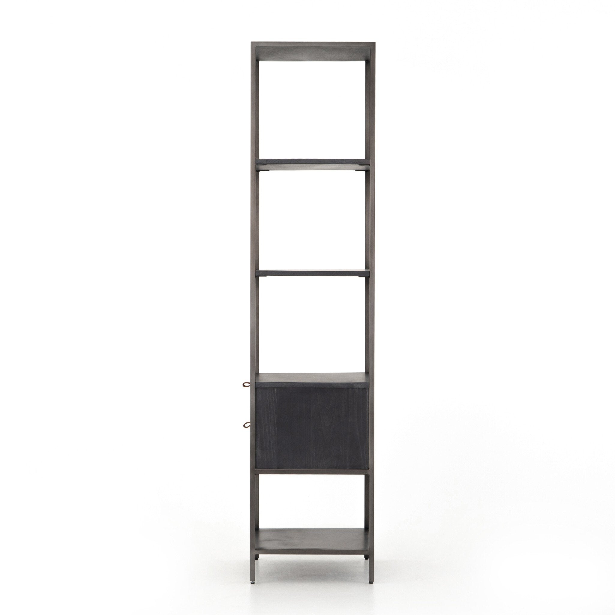 Trey Bookshelf | Black Wash Poplar