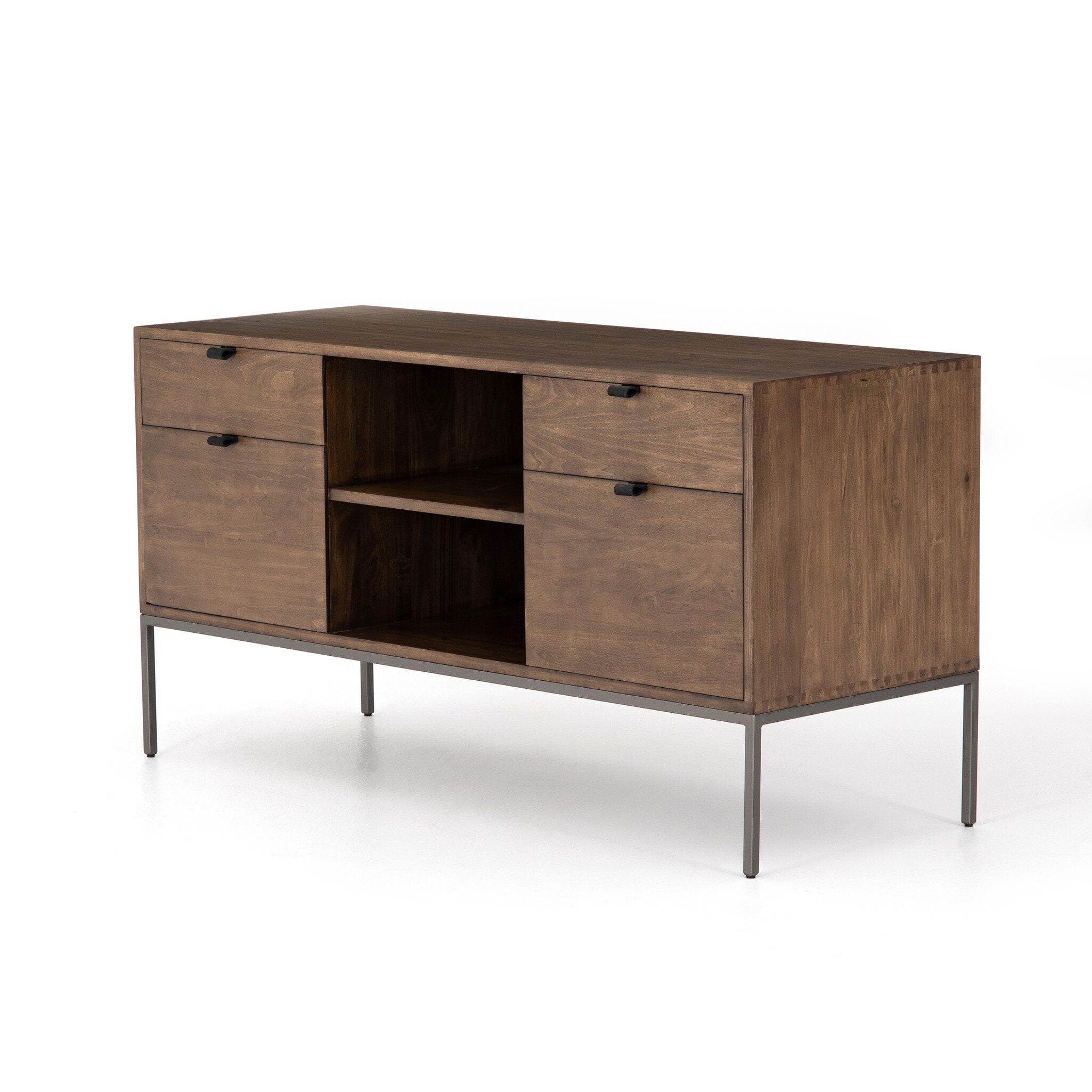 Trey Modular Filing Credenza - Auburn Poplar