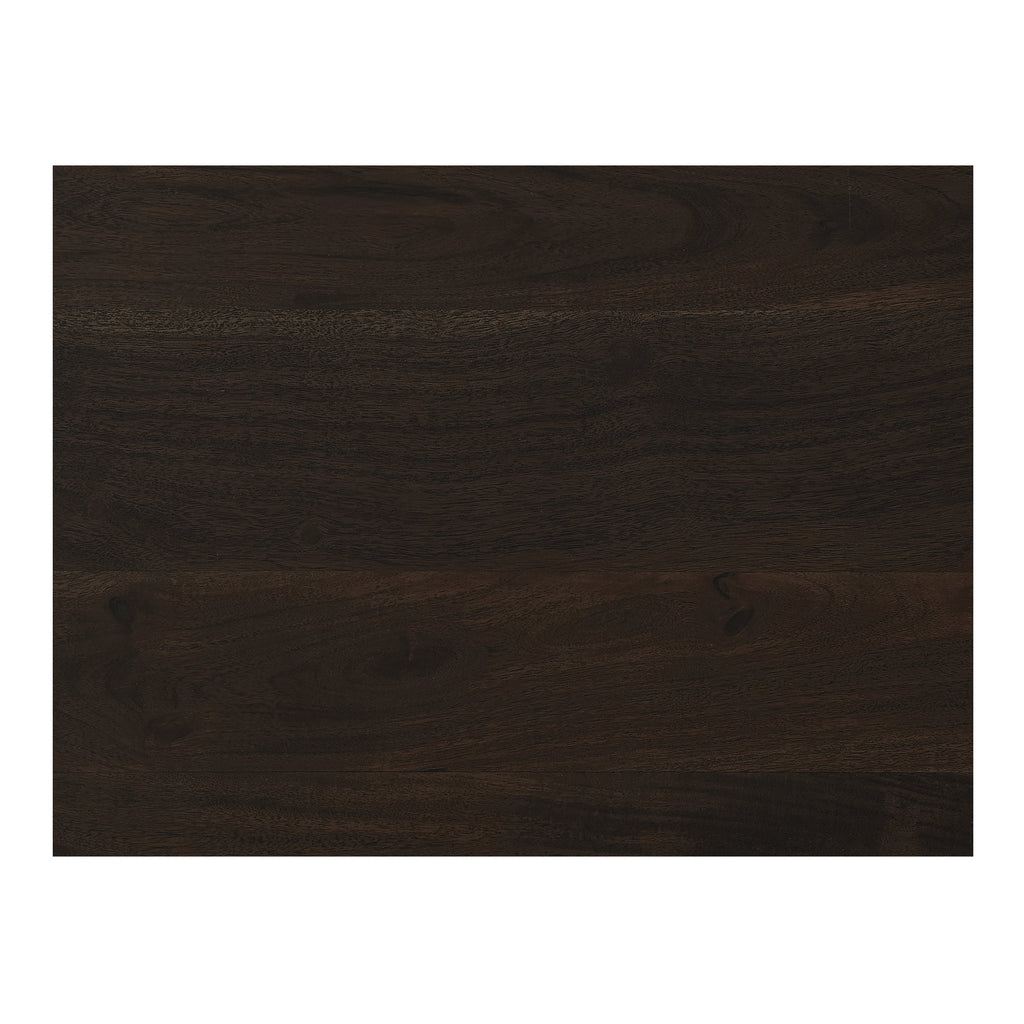 Madagascar Queen Platform Bed Dark Brown