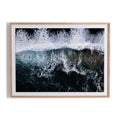 Wave Break 1 by Michael Schauer - Vertical Grain 2.5 White Oak