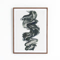 Marbled Stroke by Gold Rush Art Co. - Walnut 2.5