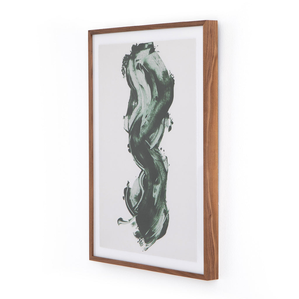 Green Stroke by Gold Rush Art Co. - Walnut 2.5