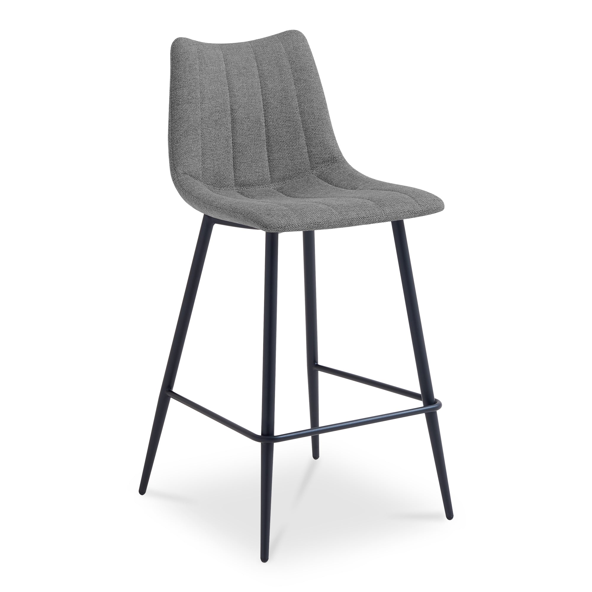 Alibi Bar Stool Dark Grey-Set of Two