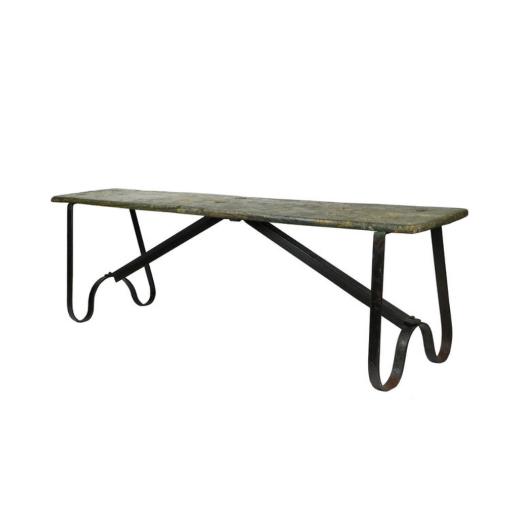 Vintage Indian Park Benches