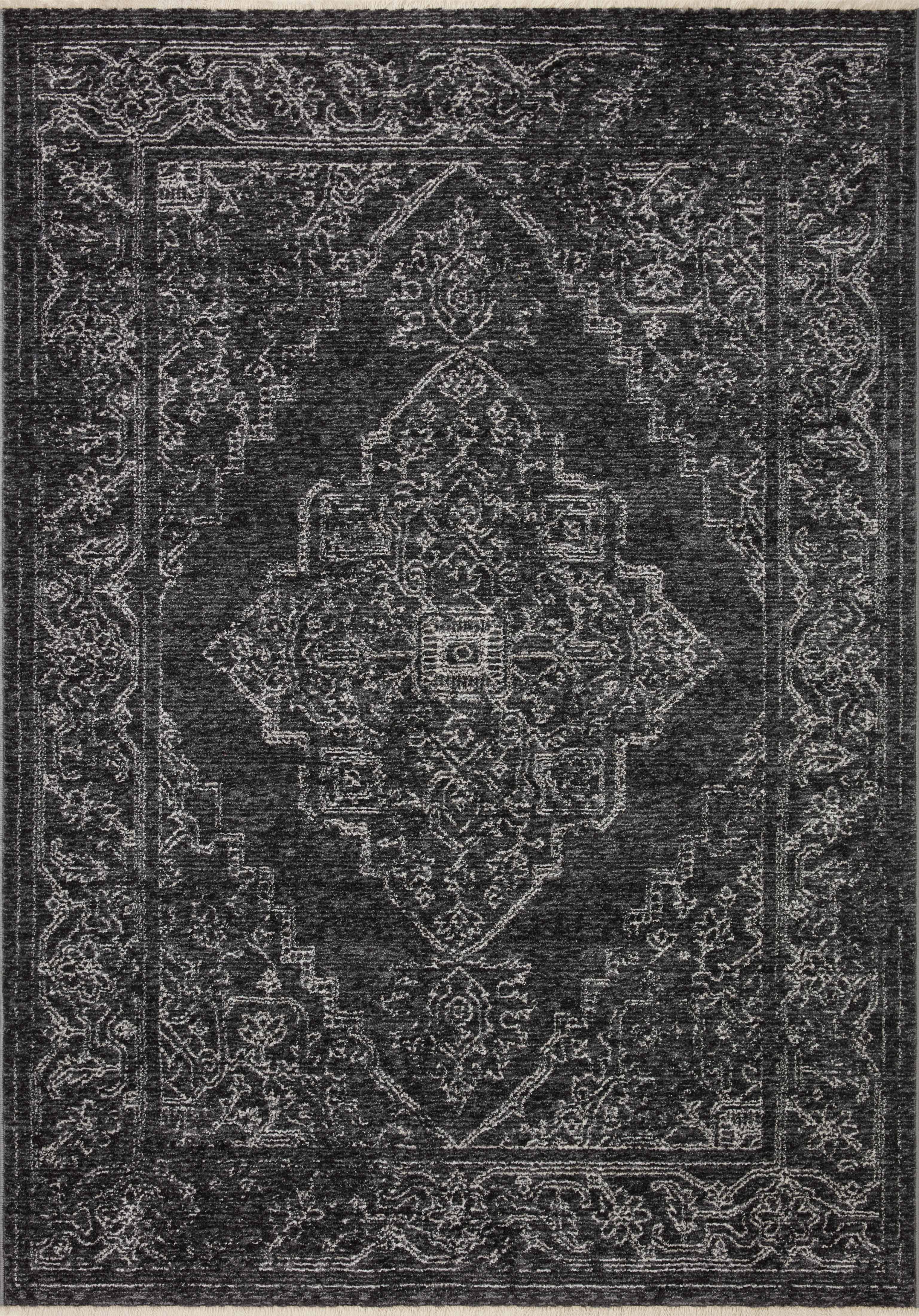 Loloi II | Vance Collection | Charcoal / Dove | VAN-03