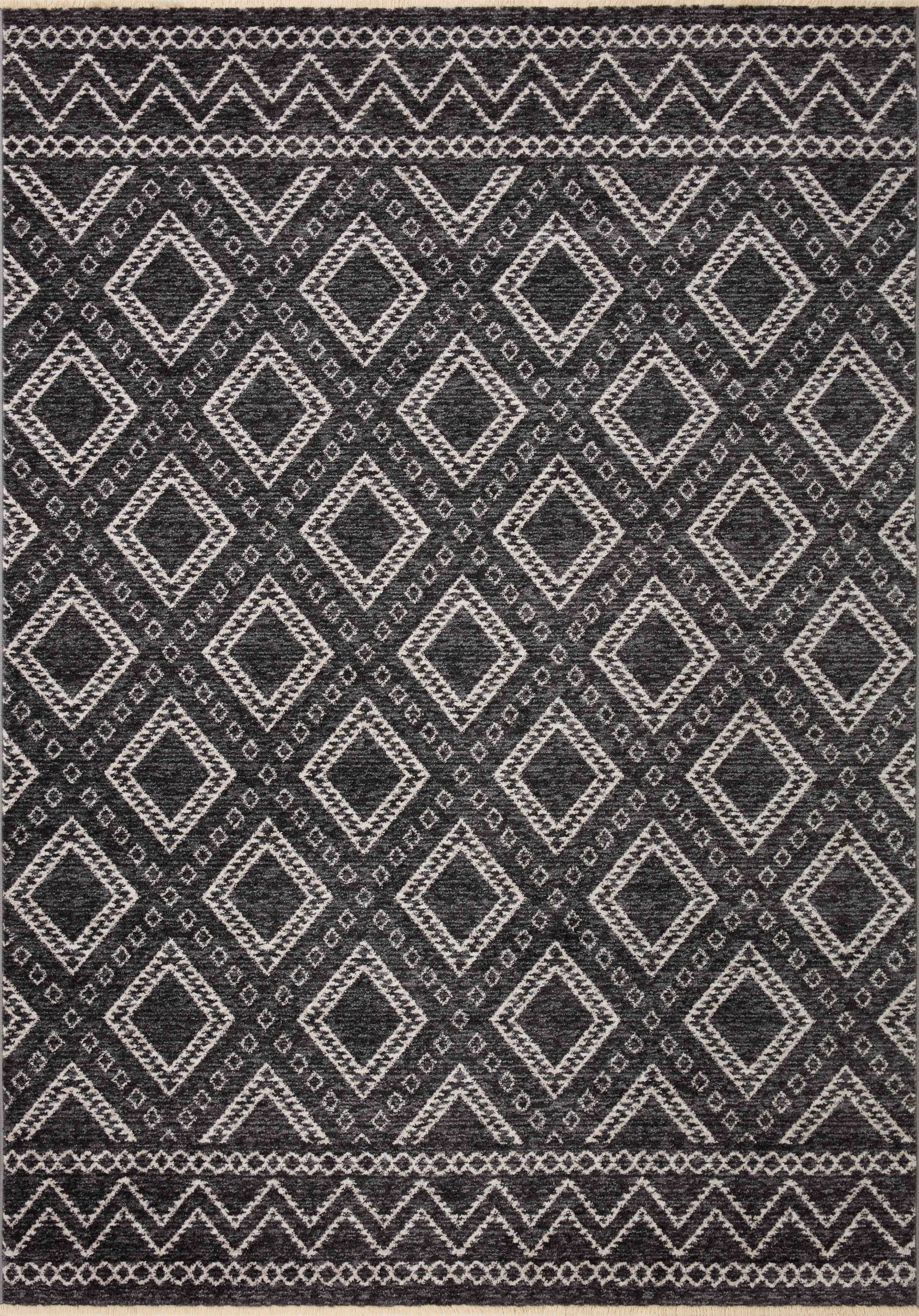 Loloi II | Vance Collection | Charcoal / Dove | VAN-05