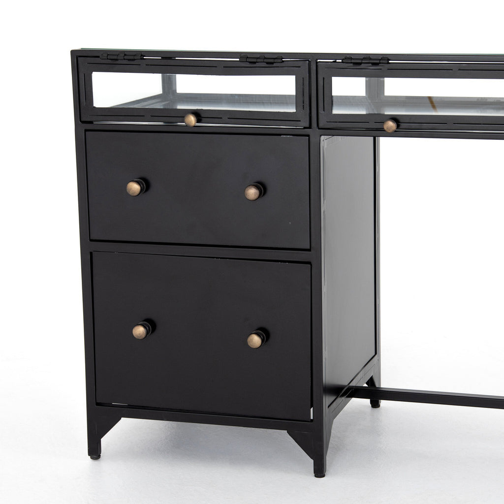 Shadow Box Desk - Black