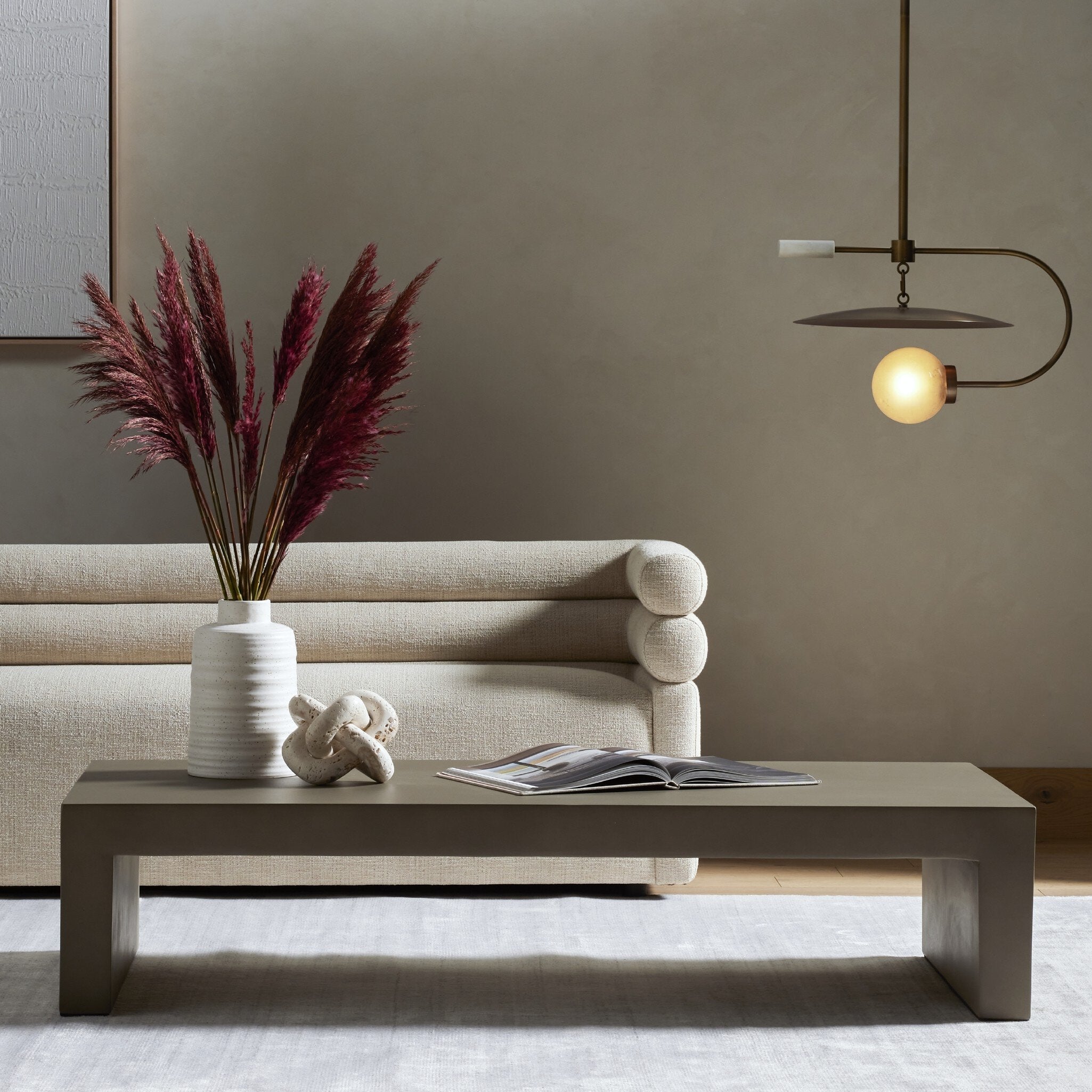 Parish Coffee Table - Grey Concrete