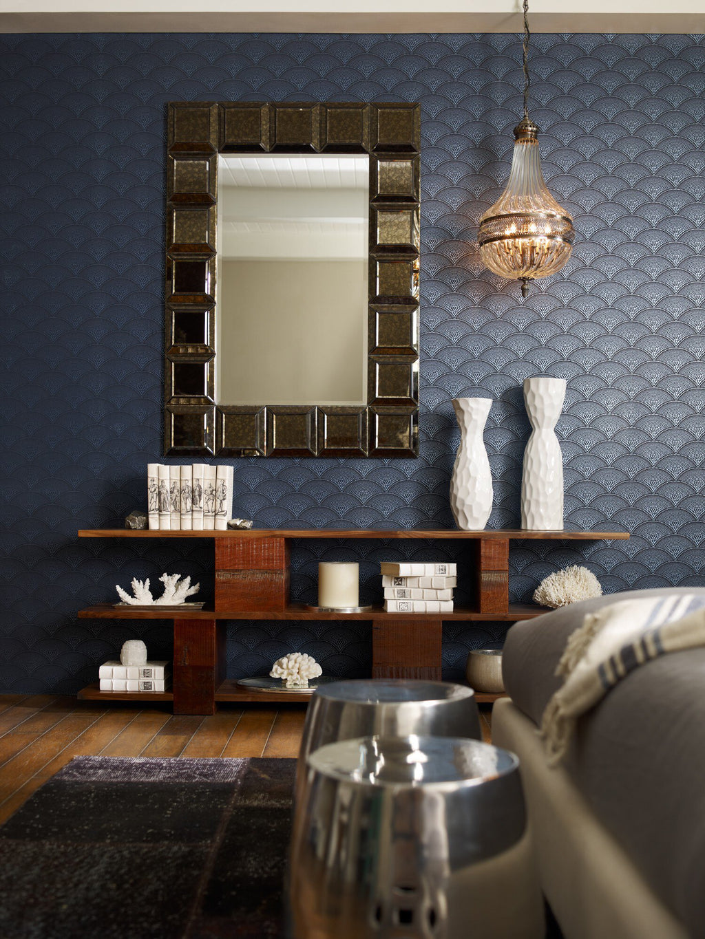 Ginger Console Table - Natural Walnut