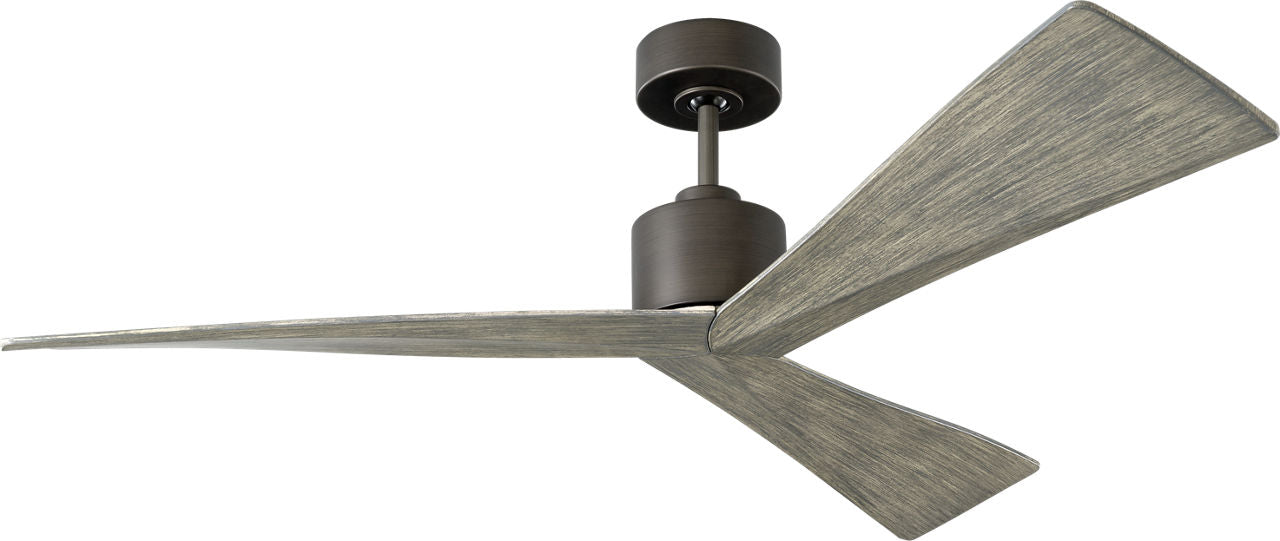 Adler 52 Ceiling Fan | Aged Pewter | Light Grey Weathered Oak Blades